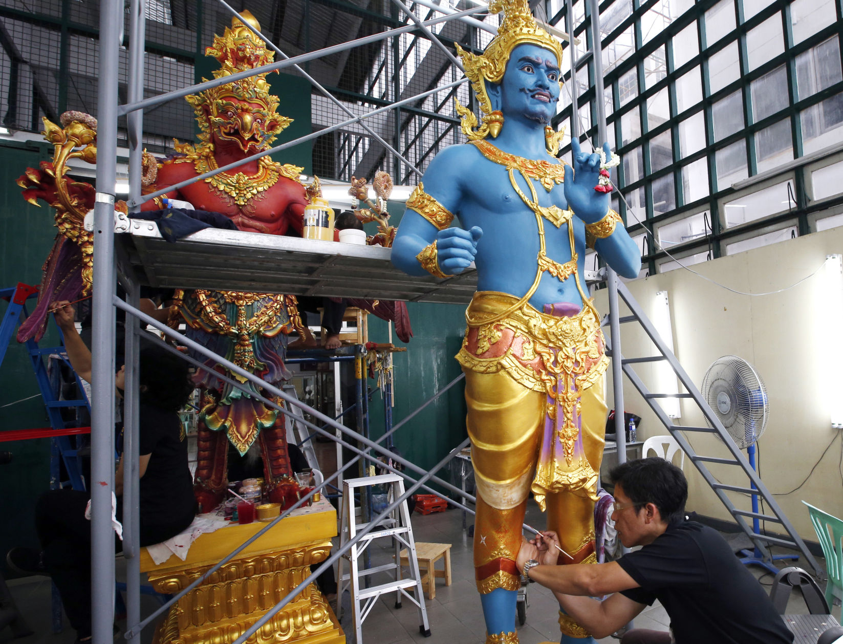 Thailand Royal Funeral Prep Photo Gallery